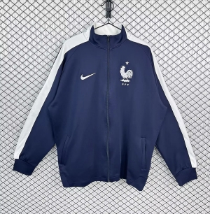 Retro 2014 France blue jacket size S-2XL